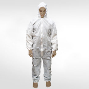 Overol de polipropileno en 60gr. X m2 con capucha, botamangas y puños elastizados.Talle: M-L-XL-XXL